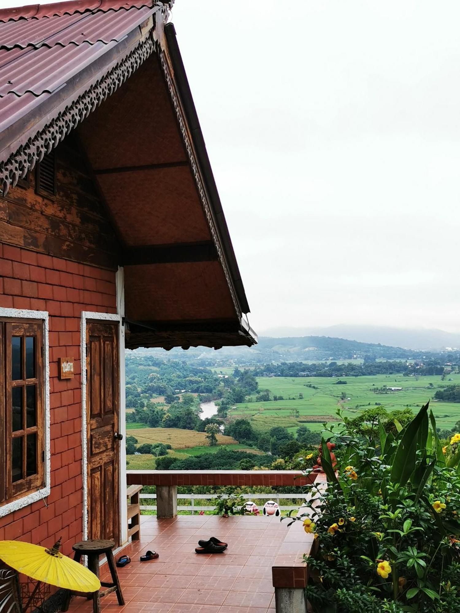 Hotel มนต์เมืองแจ่ม à Mae Chaem Extérieur photo